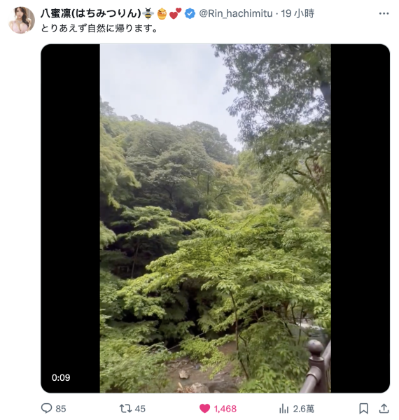 【速报】指责完事务所后⋯八蜜凛终于发文了！ 