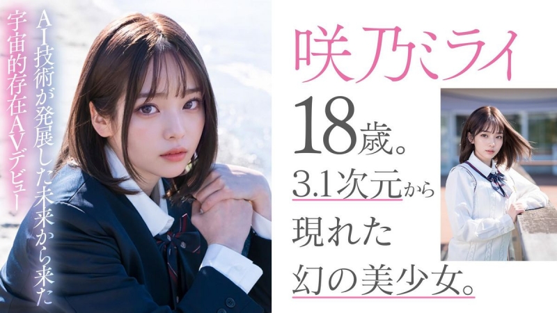 (AIAV-001)18岁还是个处女！3.1次元的最强新人现身！ 