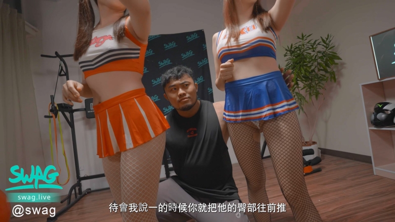 为WBC也为你的小弟弟应援！SWAG啦啦队和热狗王共演啦！ 