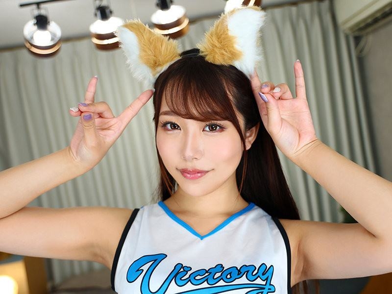 意淫的是啦啦队！尾崎えりか(尾崎惠梨香)大跳吸精狐狸舞！ 